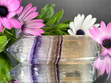 Load image into Gallery viewer, Chakra Third Eye Colorful Fluorite Double Point