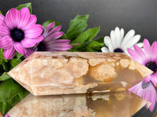 Load image into Gallery viewer, Flower Agate Crystal Double Point Chakra Healing
