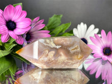 Load image into Gallery viewer, Natural Crystal Flower Agate Double Point Healing