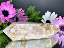 Load image into Gallery viewer, Exquisite Flower Agate Crystal Double Point