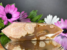 Load image into Gallery viewer, Flower Agate Crystal Double Point Chakra Healing