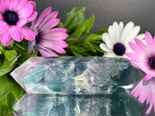 Load image into Gallery viewer, Third Eye Colorful Fluorite Double Point