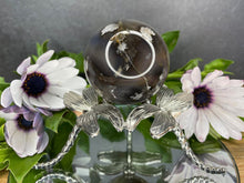 Load image into Gallery viewer, Black Agate Sphere With Colourful Banding