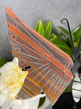 Load image into Gallery viewer, Colorful Tiger Eye Crystal Butterfly Wings
