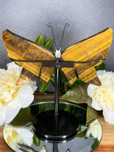 Load image into Gallery viewer, Powerful Tiger Eye Crystal Butterfly Wings