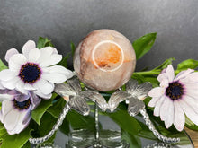 Load image into Gallery viewer, Fire Quartz Crystal Sphere Meditation Healing