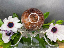 Load image into Gallery viewer, Stunning Hematoid Quartz Crystal Sphere Healing Décor