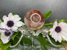 Load image into Gallery viewer, Fire Quartz Crystal Sphere Meditation Healing