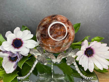 Load image into Gallery viewer, Stunning Hematoid Quartz Crystal Sphere Healing Décor