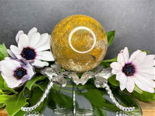 Load image into Gallery viewer, Mother Nature Earthy Ocean Jasper Crystal Sphere