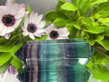 Load image into Gallery viewer, Beautiful Colorful Fluorite Crystal Double Point