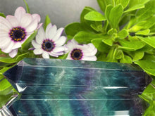 Load image into Gallery viewer, Fluorite Colorful Crystal Double Point Chakra Third Eye