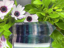 Load image into Gallery viewer, Fluorite Colorful Crystal Double Point Third Eye Chakra