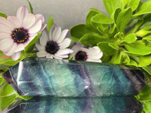 Load image into Gallery viewer, Fluorite Colorful Crystal Double Point Chakra Third Eye