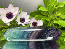 Load image into Gallery viewer, Positivity Colorful Fluorite Crystal Double Point