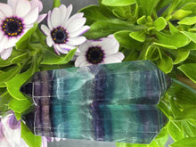 Load image into Gallery viewer, Beautiful Colorful Fluorite Crystal Double Point