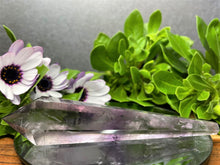 Load image into Gallery viewer, Transparent Lavender Amethyst Wand Point Meditation