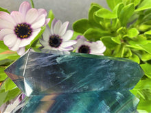 Load image into Gallery viewer, Calming Colorful Fluorite Crystal Double Point