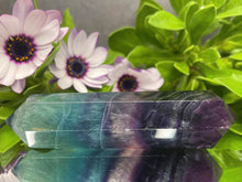 Load image into Gallery viewer, Positivity Colorful Fluorite Crystal Double Point