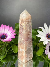 Load image into Gallery viewer, Tranquility Pink Amethyst Tower Chakra Healing