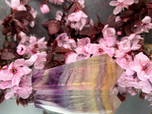 Load image into Gallery viewer, New Candy Fluorite Natural Crystal Point Wand