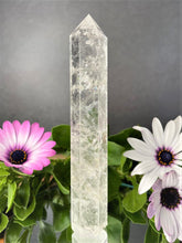 Load image into Gallery viewer, Meditation Wand Point Natural Clear Quartz Crystal
