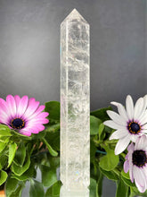 Load image into Gallery viewer, Meditation Wand Point Natural Clear Quartz Crystal