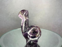 Load image into Gallery viewer, Stunning Dream Amethyst Lama Crystal Carving