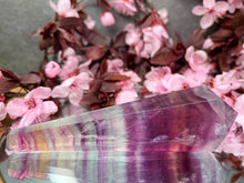 Load image into Gallery viewer, Beautiful Candy Fluorite Crystal Point Wand