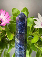 Load image into Gallery viewer, Natural Sodalite Crystal Tower Chakra Healing