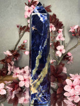Load image into Gallery viewer, Stunning Blue Sodalite Crystal Tower Point