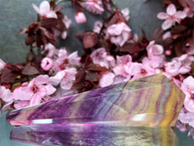 Load image into Gallery viewer, Healing Candy Fluorite Natural Crystal Point Wand