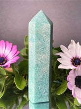 Load image into Gallery viewer, Natural Amazonite Crystal Tower Chakra Healing