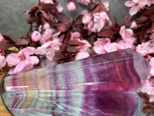 Load image into Gallery viewer, Beautiful Candy Fluorite Crystal Point Wand