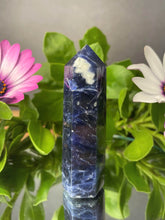 Load image into Gallery viewer, Natural Sodalite Crystal Tower Chakra Healing