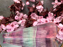 Load image into Gallery viewer, Harmonizing Candy Fluorite Crystal Point Stone Wand