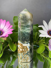 Load image into Gallery viewer, Natural Ocean Jasper Crystal Tower Healing Décor