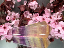 Load image into Gallery viewer, New Candy Fluorite Natural Crystal Point Wand