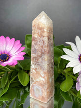 Load image into Gallery viewer, Tranquility Pink Amethyst Tower Chakra Healing