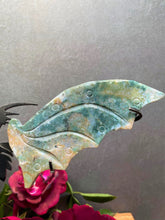 Load image into Gallery viewer, Calming Ocean Jasper Crystal Dragon Wings
