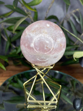 Load image into Gallery viewer, Beautiful Pink Amethyst Crystal Sphere Chakra Healing