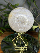 Load image into Gallery viewer, Stunning Lavender & Sage Ocean Jasper Crystal Sphere