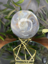 Load image into Gallery viewer, Stunning Agate With Banding Crystal Sphere