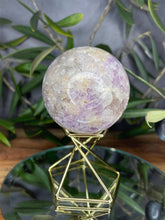 Load image into Gallery viewer, Pink Amethyst Crystal Sphere Chakra Healing