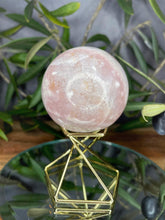 Load image into Gallery viewer, Beautiful Pink Amethyst Crystal Sphere Chakra Healing
