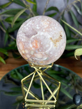 Load image into Gallery viewer, Stunning Pink Amethyst Flower Agate Crystal Sphere