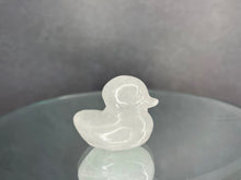 Load image into Gallery viewer, Cute Clear Quartz Duck Crystal Carving