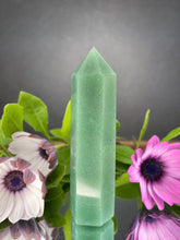 Load image into Gallery viewer, Green Aventurine Tower Crystal Point