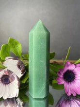Load image into Gallery viewer, Green Aventurine Tower Crystal Point