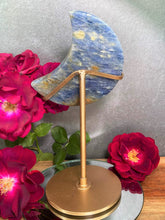 Load image into Gallery viewer, Stunning Kyanite Crystal Crescent Moon Carving